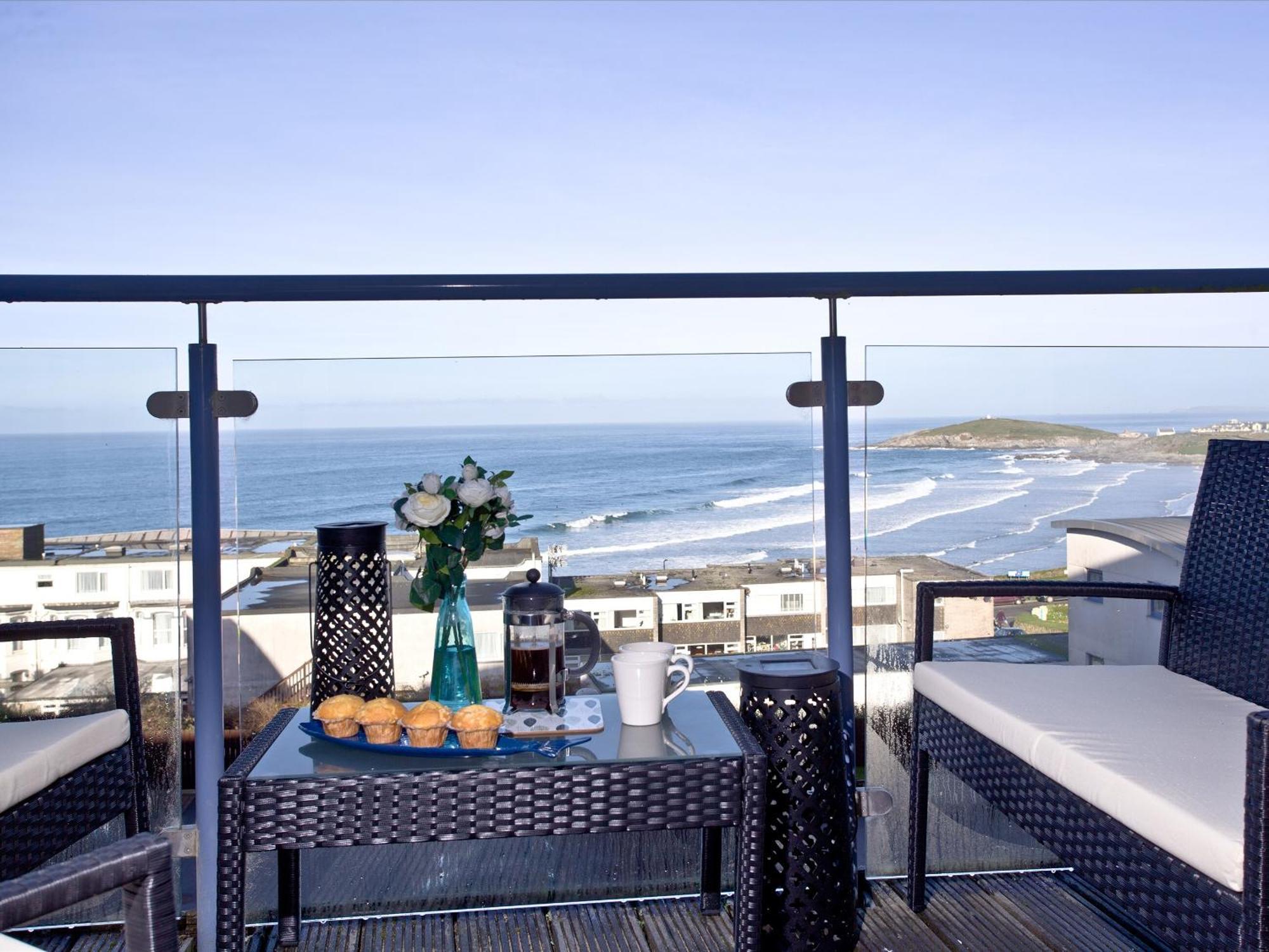 Apartmán 42 Ocean 1 Crantock Exteriér fotografie